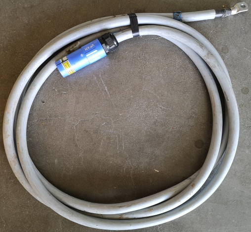 Lastadapter Klemme (offenes Aderende) -> Powerlock 1 x 150mm2 (N), 400A, 5m